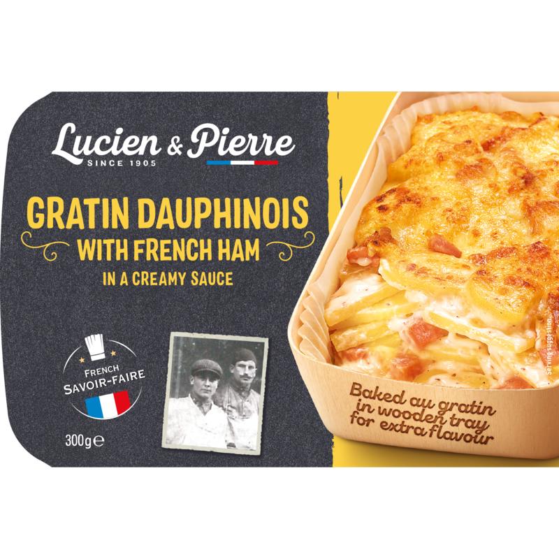 Gratin Dauphinois with French Ham